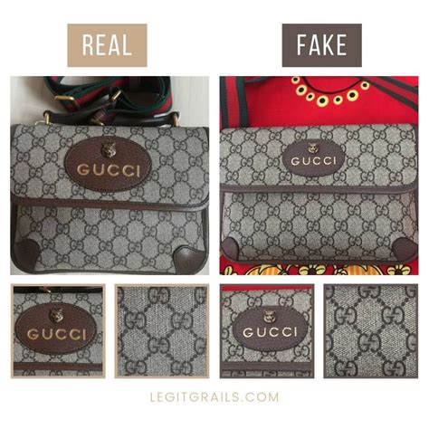 gucci pantcaon fake vs real|gucci bag counterfeit.